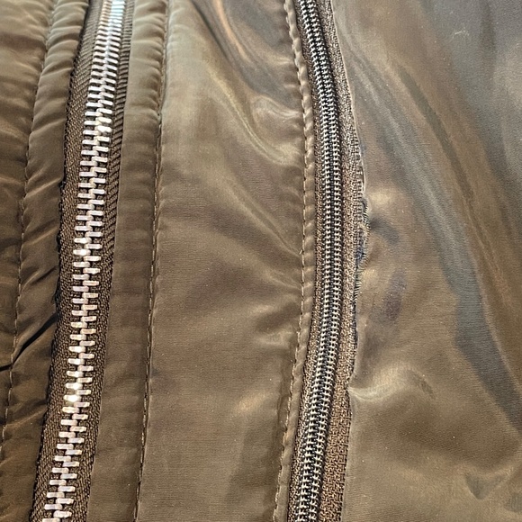 Special One Green Puffer Vest With Removable Hood Lined Women's Size Medium - Picture 14 of 14